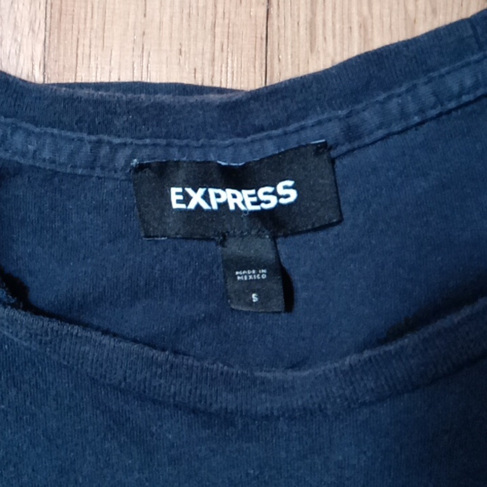 Express navy blue t-shirt
